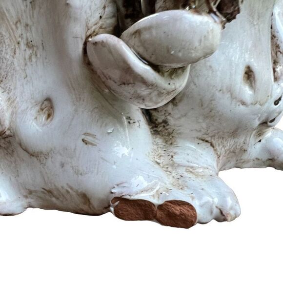 Vintage Adam And Eve Figurine Art Dino Bencini Italian Terracotta Clay - Picture 6 of 8